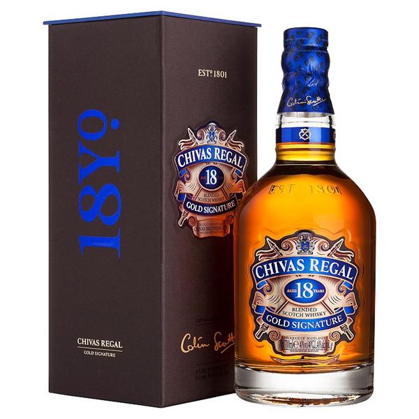 Chivas Regal Gold Signature Blended Scotch Whisky 70cl (Pack of 1)