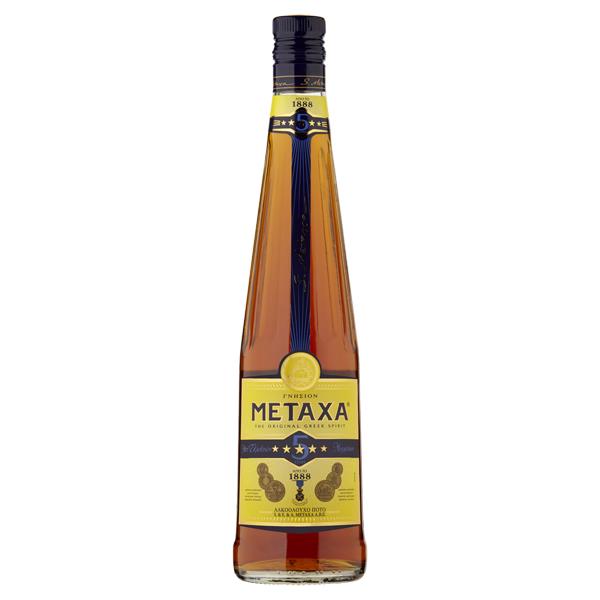 Metaxa 5 Greek Spirit (Pack of 1)