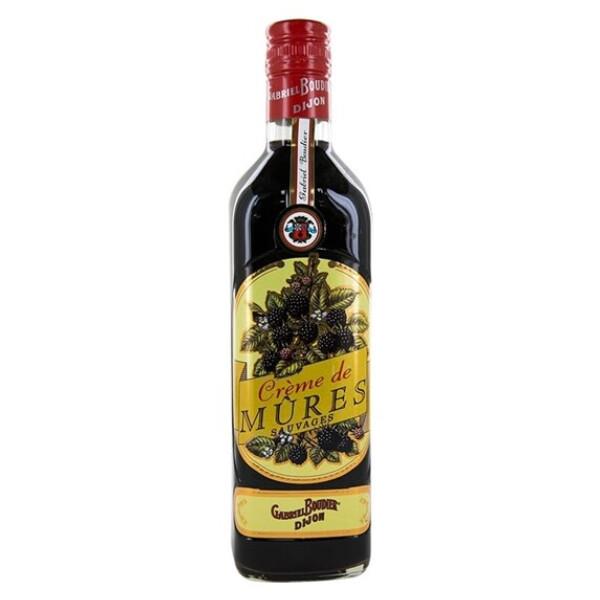 Gabrial Boudier Crème de Mures Wild Blackberry Liqueur 50cl (Pack of 1)