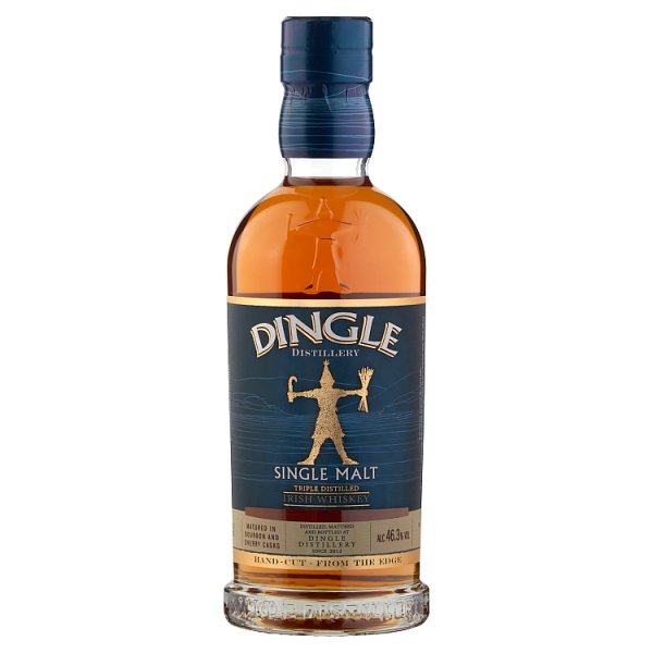 DINGLE Distillery Single Malt Triple Distilled Irish Whiskey 700ml (Pack of 1)