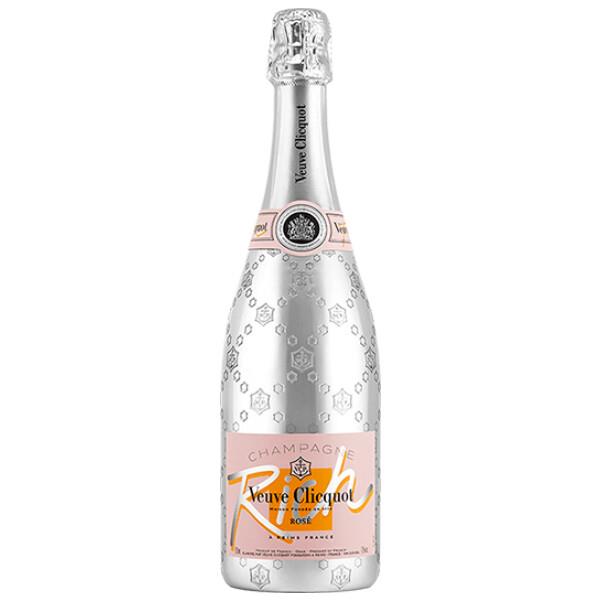 Veuve Clicquot Rich Rose Champagne 75cl (Pack of 1)