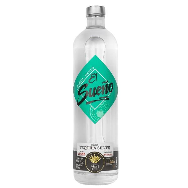 El Sueno Tequila Silver 70cl (Pack of 1)