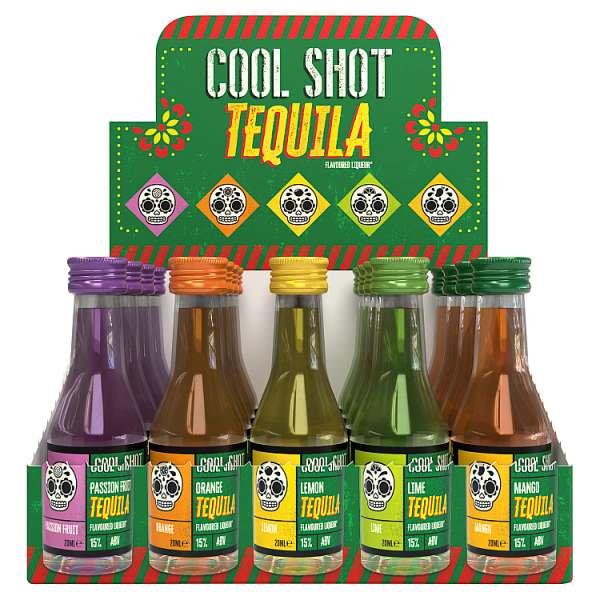 Cool Shot Tequila 20 x 20ml (400ml) (Pack of 20)