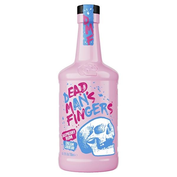 Dead Man's Fingers Raspberry Rum Cream Liqueur 700ml (Pack of 1)