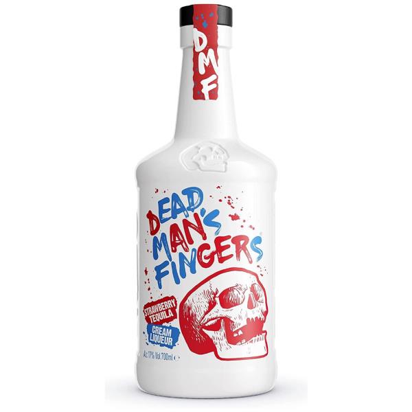 Dead Mans Fingers Strawberry Tequila Cream Liqueur 70cl (Pack of 1)