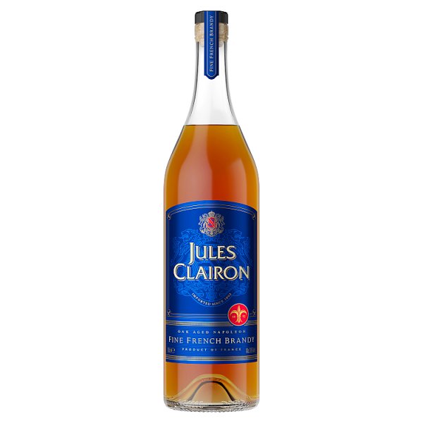 Jules Clairon Oak Aged Napoleon Fine French Brandy 100cl (Pack of 1)