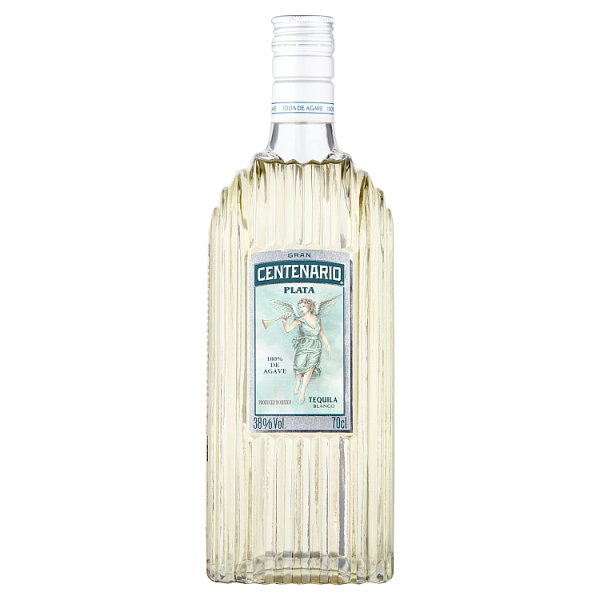 Centenario Plata Tequila Blanco 70cl (Pack of 1)