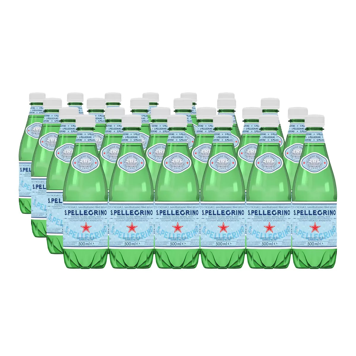 San Pellegrino Sparkling Mineral Water, 24 x 500ml