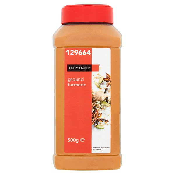 Chef's Larder Ground Turmeric 500g (Pack of 1)