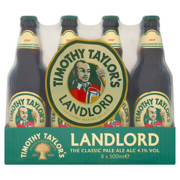 Timothy Taylor's Landlord The Classic Pale Ale 8 x 500ml (Pack of 8) - Bulkbuydirect