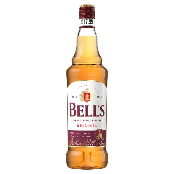 Bell's Original Blended Scotch Whisky 40% vol 70cl Bottle PMP £17.99 (Pack of 1)