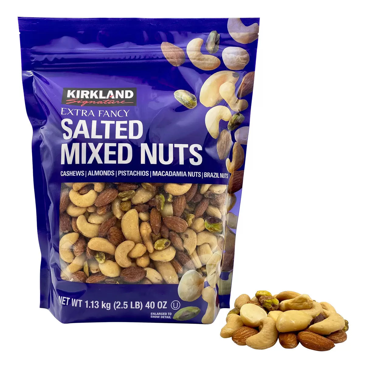 Kirkland Signature Extra Fancy Mixed Nuts, 1.13kg (Pack of 1) - Bulkbuydirect