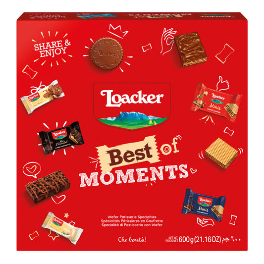 Loacker Best of Moments Assortments 600g - A Symphony of Delightful Flavours