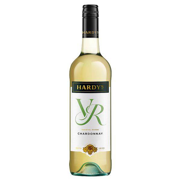 Hardys VR Chardonnay White Wine 75cl (Pack of 6) - Bulkbuydirect