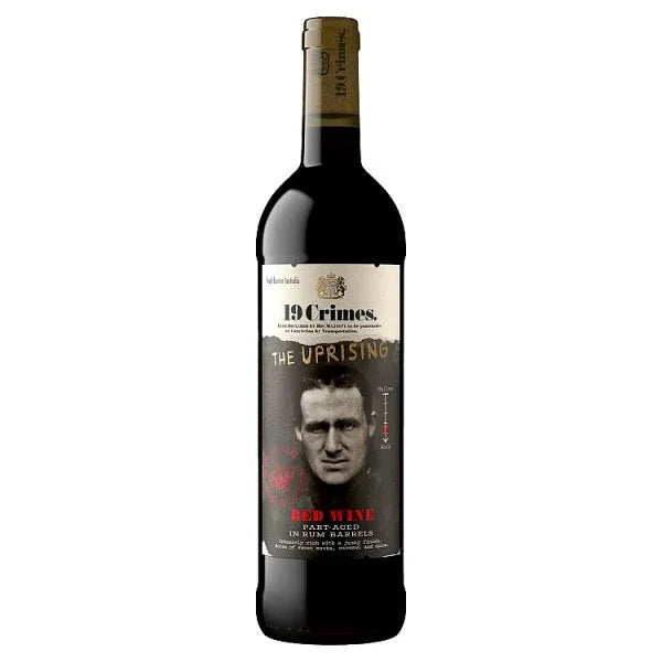 19 Crimes The Uprising Red Wine 750ml (Pack of 6) - Bulkbuydirect