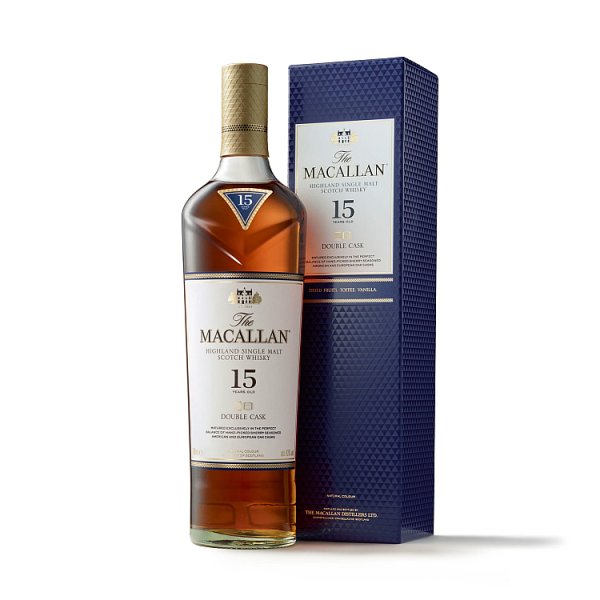 The Macallan Double Cask 15 Years Old 70cl (Pack of 1)