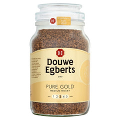 Douwe Egberts Pure Gold Medium Roast Instant Coffee 400g (Pack of 6)