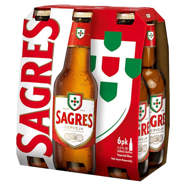 Sagres 24 x 330ml (Pack of 4)
