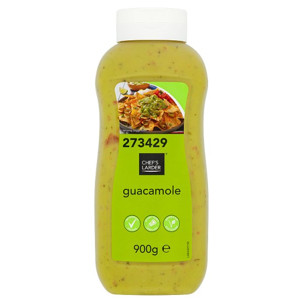 Chef's Larder Guacamole 900g (Pack of 6)