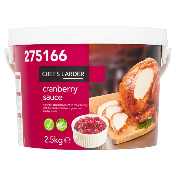 Chef's Larder Cranberry Sauce 2.5kg (Pack of 1)