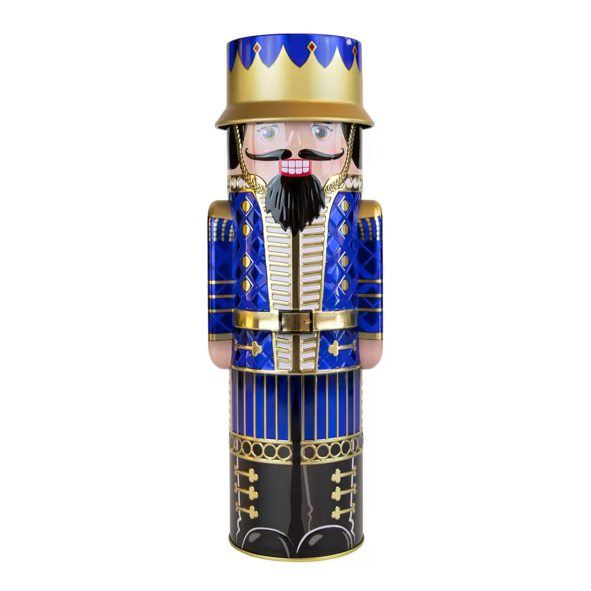Silver Crane Christmas Nutcracker Fudge Tin, 300g