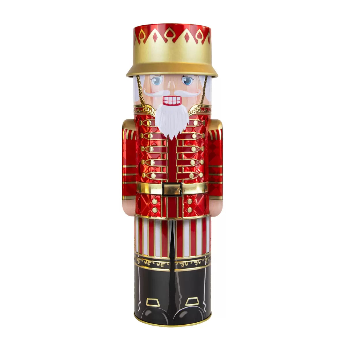 Silver Crane Christmas Nutcracker Fudge Tin, 300g