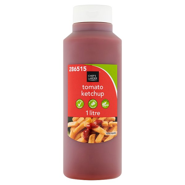 Chef's Larder Tomato Ketchup 1 litre (Pack of 1)