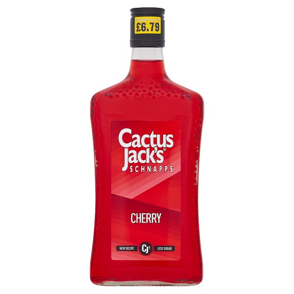 Cactus Jack's Schnapps Cherry 50cl (Pack of 6)