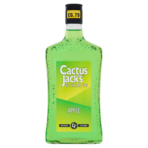 Cactus Jack's Schnapps Apple 50cl (Pack of 1)