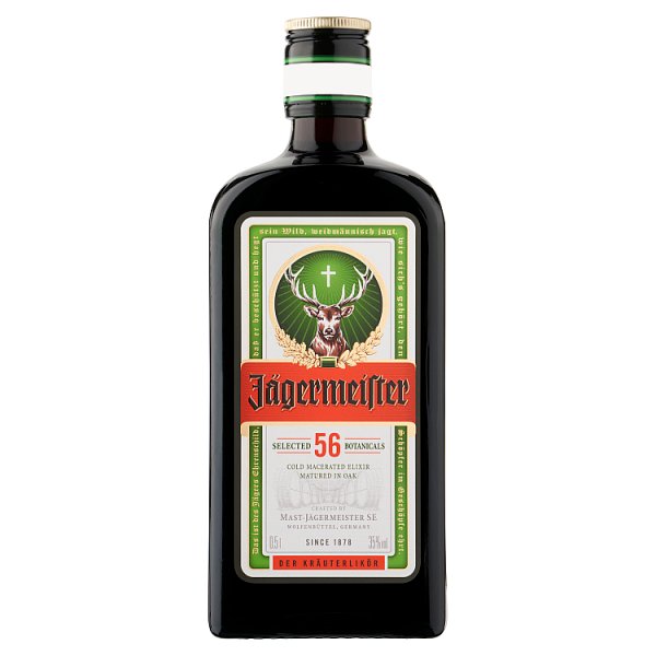 Jägermeister Herbal Liqueur 500ml (Pack of 6)
