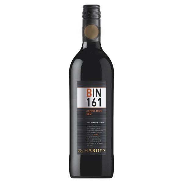 Hardys Bin 161 Jammy Rich Red Wine 75cl (Pack of 6)