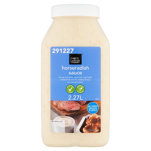Chef's Larder Horseradish Sauce 2.27L (Pack of 2)