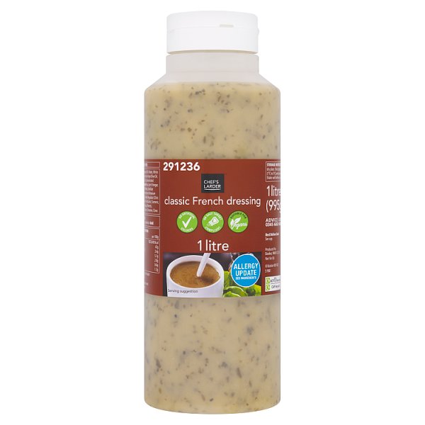 Chef's Larder Classic French Dressing 1 litre (pack of 1)