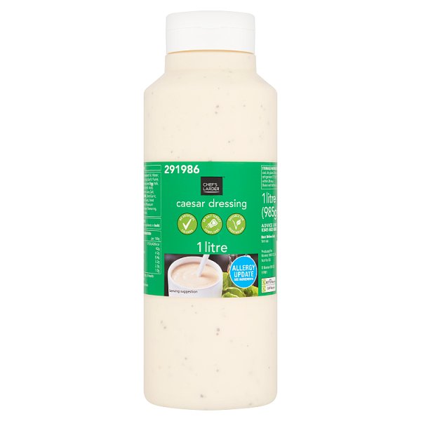 Chef's Larder Caesar Dressing 1 Litre (Pack of 6)