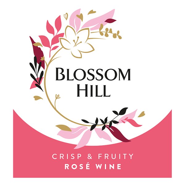 Blossom Hill Crisp & Fruity Rosé Wine 187ml (Pack of 12)