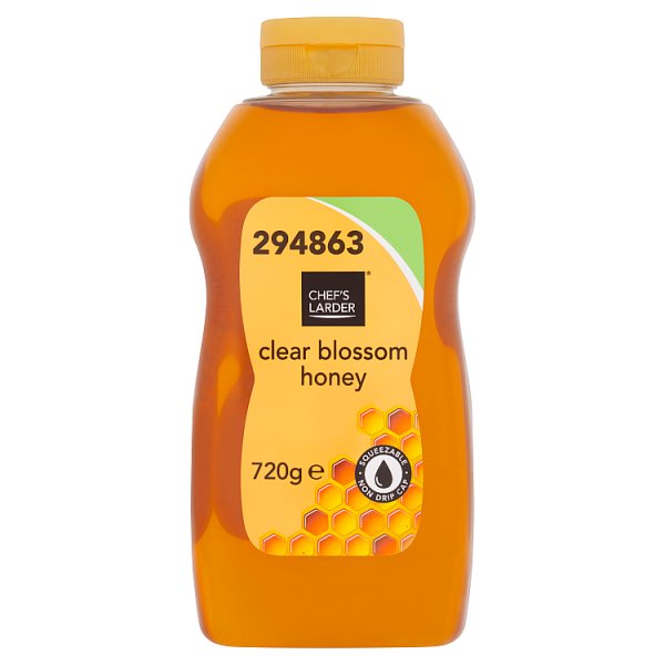 Chef's Larder Clear Blossom Honey 720g (Pack of 6)