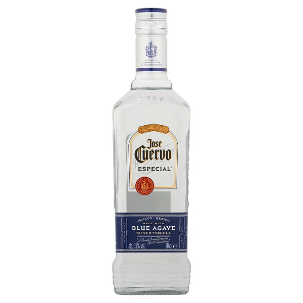Jose Cuervo Especial Silver Tequila 70cl (Pack of 6)