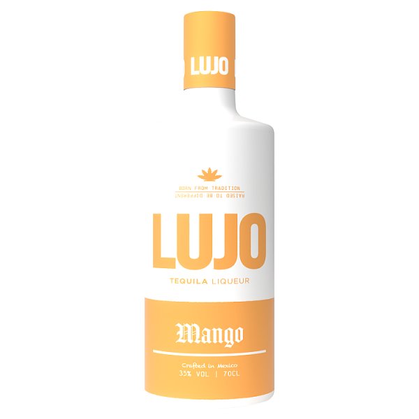 Lujo Mango Tequila Liqueur 70cl (Pack of 1)