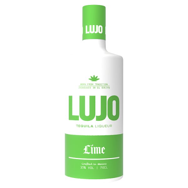 Lujo Lime Tequila Liqueur 70cl (Pack of 6)