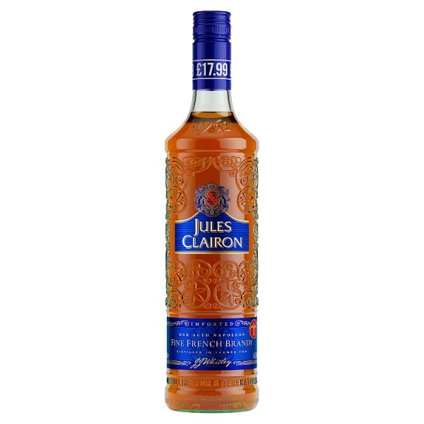 Jules Clairon Fine French Brandy 70cl (Pack of 1)