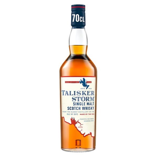 Talisker Storm Single Malt Scotch Whisky 45.8% vol 70cl (Pack of 1)