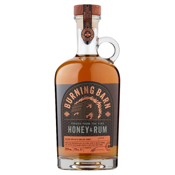 Burning Barn Honey & Rum 70cl (Pack of 1)