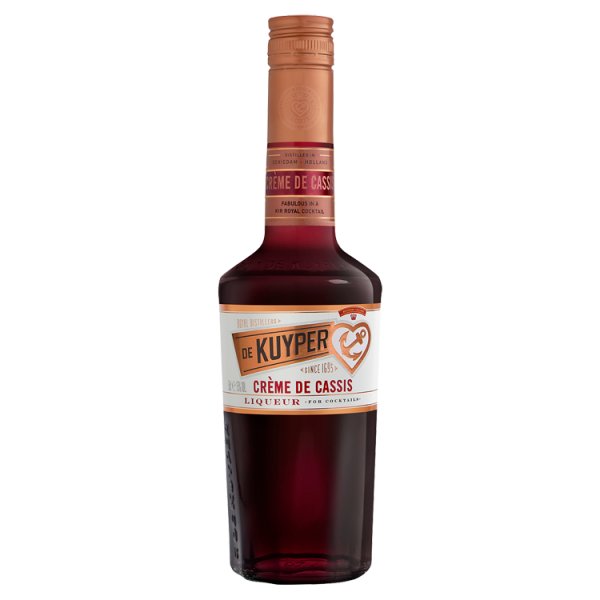 De Kuyper Crème de Cassis Cocktail Liqueur 50cl (Pack of 1)