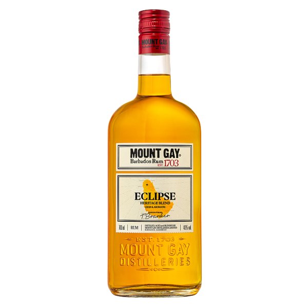 Mount Gay Eclipse Barbados Golden Rum 70cl (Pack of 6)