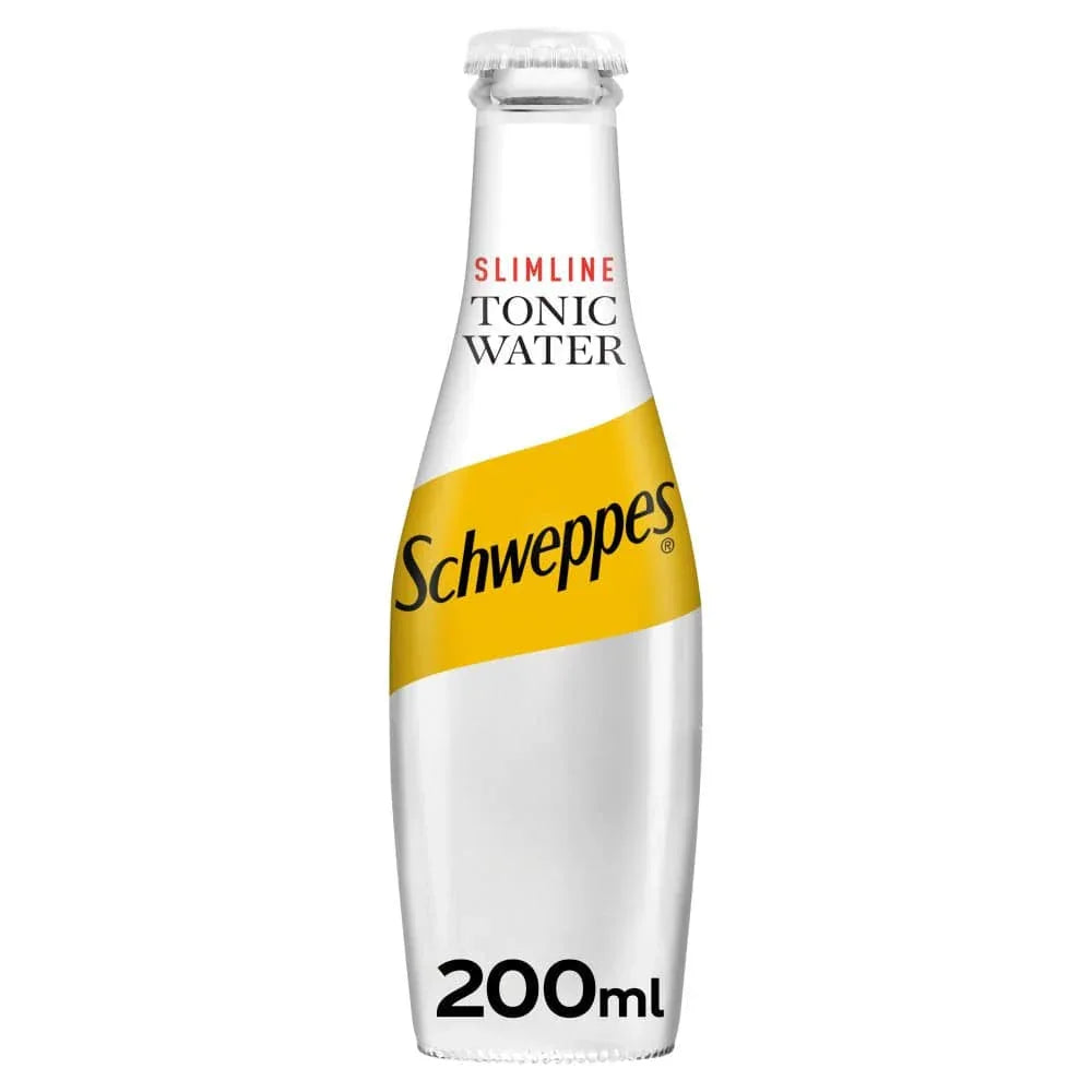 Schweppes Slimline Tonic Water 24 x 200ml (Pack of 24) - Bulkbuydirect
