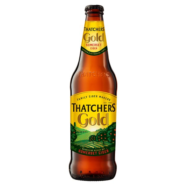 Thatchers Gold Cider 500ml (Pack of 6)