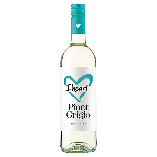 I Heart Pinot Grigio 75cl (Pack of 6)