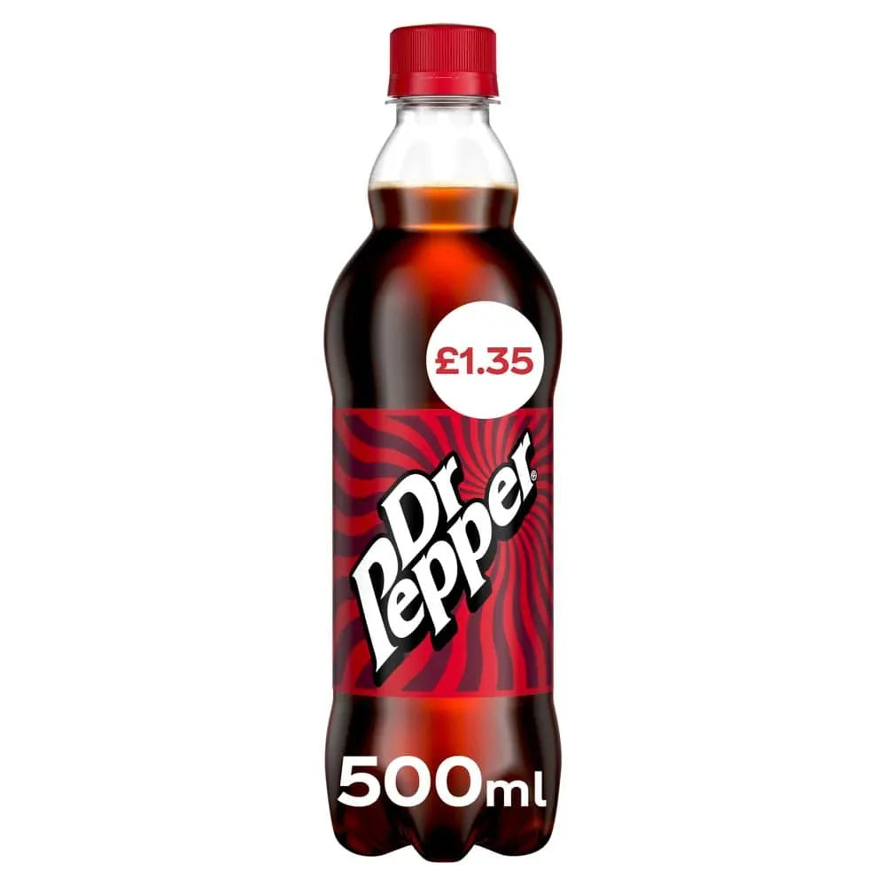 Dr Pepper 12 x 500ml (Pack of 12) - Bulkbuydirect