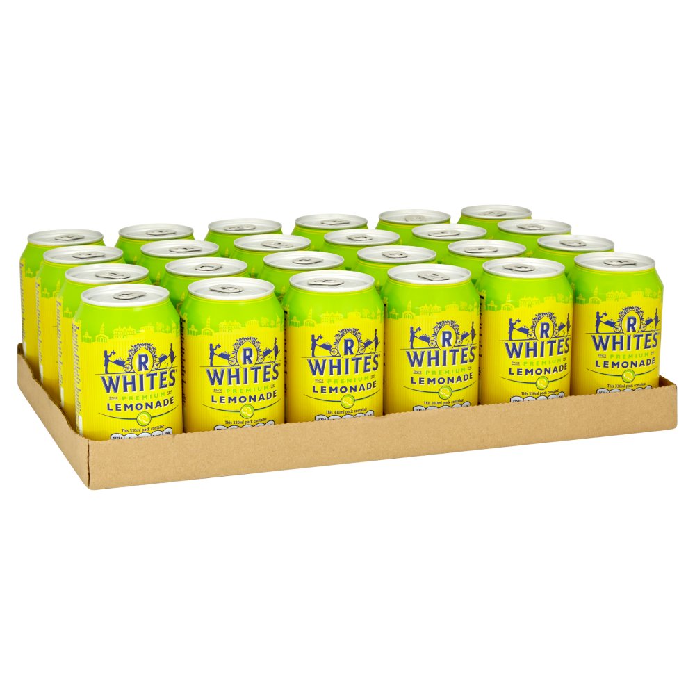 R.Whites Lemonade 24x330ml - Bulkbuydirect