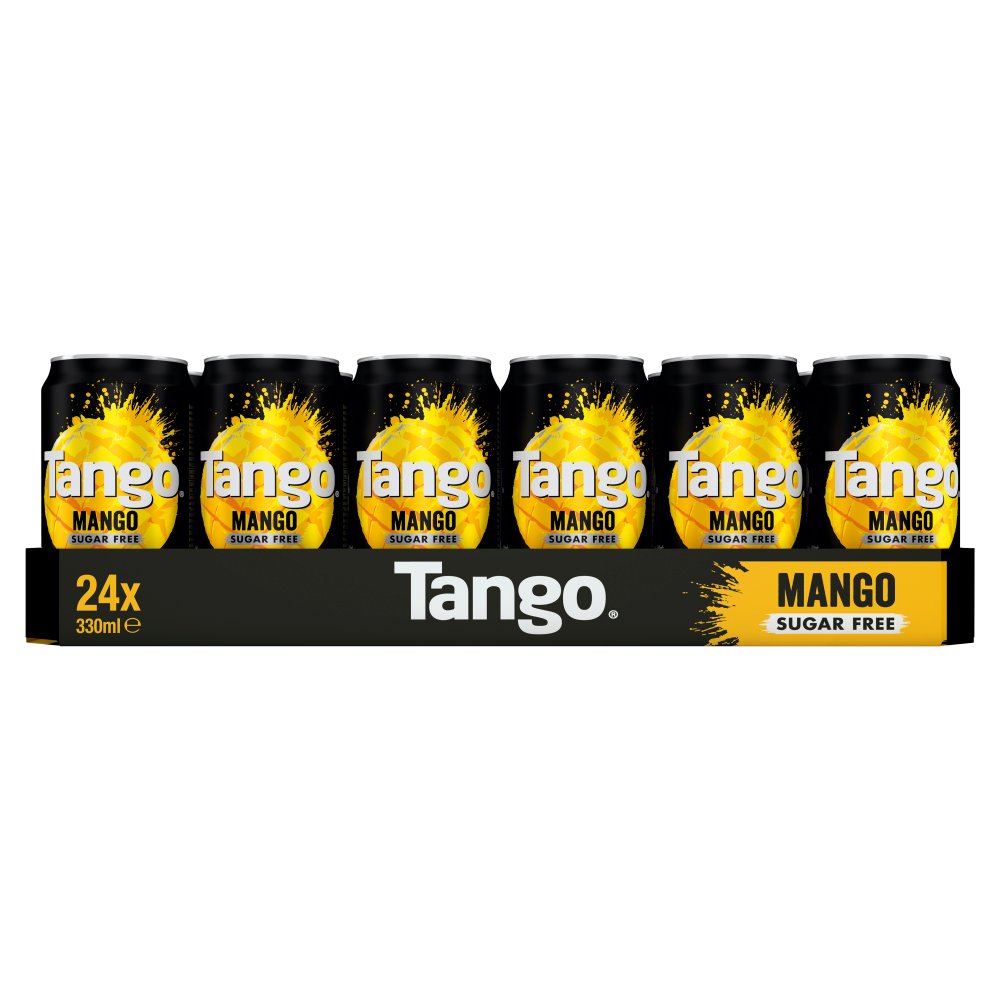 Tango Mango Sugar Free Cans 24 x 300ml (Pack of 24)